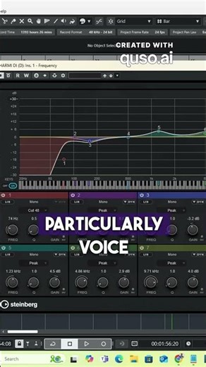 Setting low range vocal eq