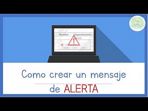 How to create an alert message ⚠ in Excel