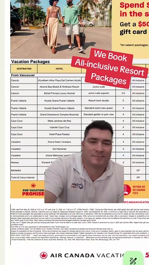 All-inclusive Resort Vacations, yep we can book those for you. #expediacruises #eastvan #allinclusive #aircanadavacations #traveldeals #getaways #letstravel