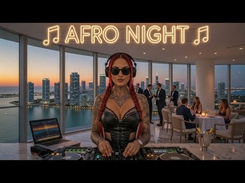 AFRO NIGHT Velvet Motion 🌅 Melodic Afro House & Deep House Groove | Slowfade