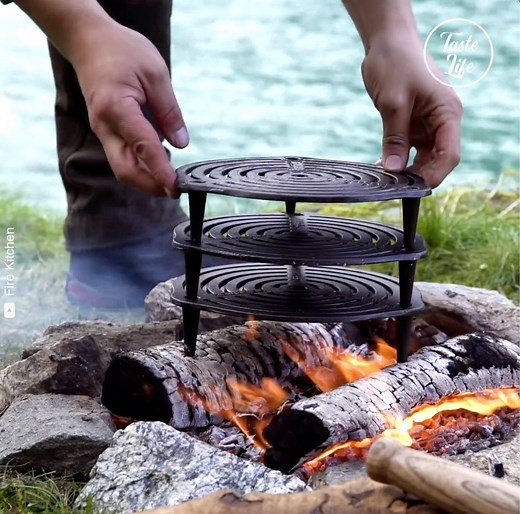 4.5M views · 86K reactions | Never seen Griling Steak in this way before. Credit: For more epic food videos follow Fire Kitchen (instagram.com/fire_kitchen_official) ! | Taste Life | Facebook