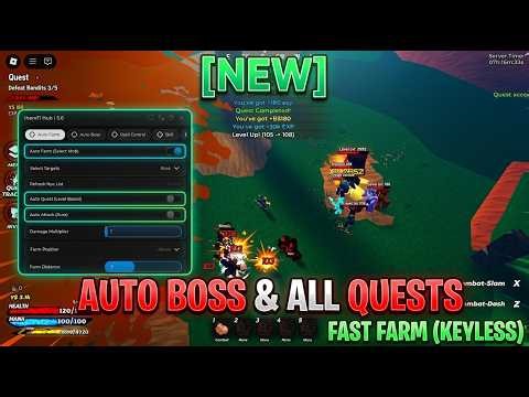 [NEW] CLOVER ORIGINS SCRIPT: AUTO BOSS + FARM QUESTS & AUTO FARM (KEYLESS)