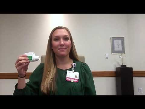 How to Use Pressair Inhalers