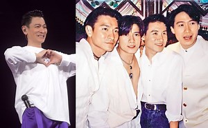 (Video) HK Star Andy Lau Wants To Do “The Four Heavenly Kings” Reunion