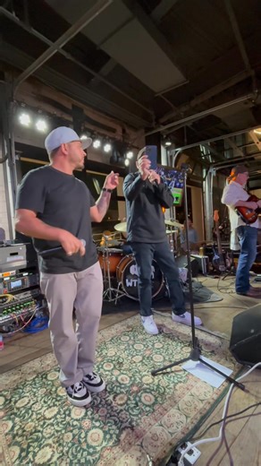 Good morning all! So this happened last night…..Tony Rizzo from WKNR AM 850 (ESPN Radio) came up and sang “Anything But Mine” with us at “Welcome to the Farm” for the ESPN NFL Kickoff party, he did great!! We managed to get a couple selfies with him and Aaron Goldhammer - they couldn’t have been cooler! | Post Road Country