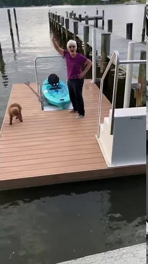 AccuDock Kayak Slip Dock with Safe Launch