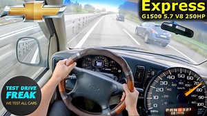 1999 Chevrolet Express G1500 Mark III LX 5.7 V8 250 HP Autobahn POV drive
