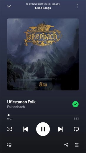 Falkenbach - Ufirstanan Folk Album: Asa #2013 #metal #folk #viking #fyp