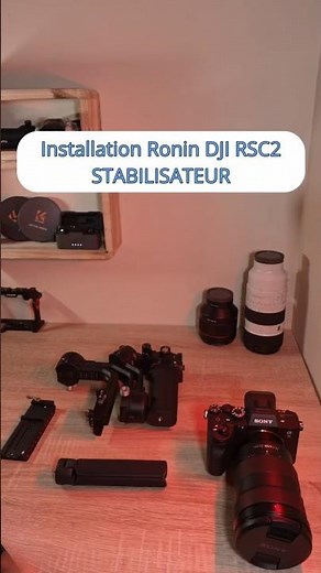 Montage & calibration Ronin RSC2 en 40s (DJI gimbal)