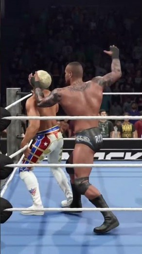 Randy Orton UNLEASHES Brutal Rope Rebound Attack on Cody Rhodes 😳🔥 #shorts