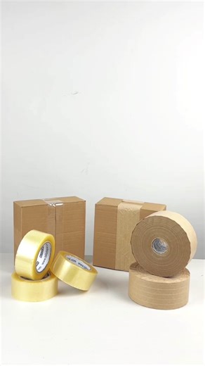 Diferencias entre Cinta Transparente y Cinta Activada por Agua