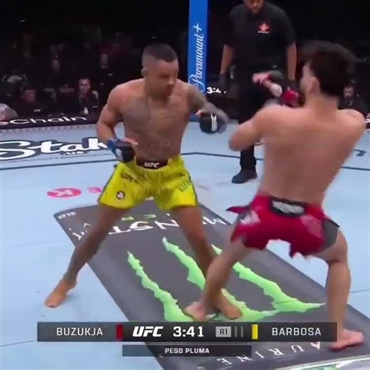 Marcio Barbosa Ko Dennis Buzukja #ufcfightnight #UFCWinnipeg