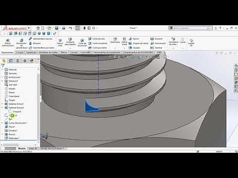 SolidWorks - Tornillo, tuerca y ensamble.