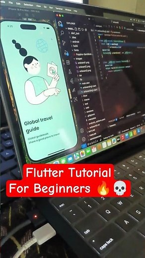 🔥 Flutter Tutorial for Beginners (2025) | Build a Complete App Using Flutter #shorts #flutter