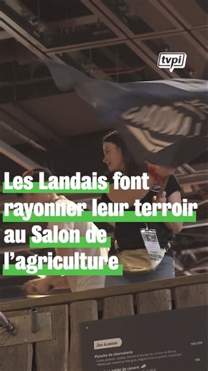 Entre bandas, ferias et chants, l’association « Chez les Landais » n’est pas passée inaperçu au Salon international de l’agriculture. Les producteurs y font découvrir leurs spécialités bien au-delà de leur région. Reportage. #agriculture #salonagriculture #producteurs #landes #paris | TVPI