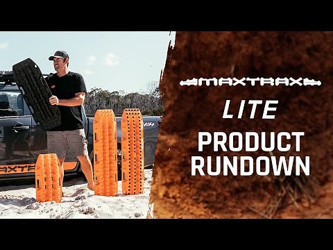 Meet the MAXTRAX LITE Recovery Tracks | Half the weight. All the Adventure.