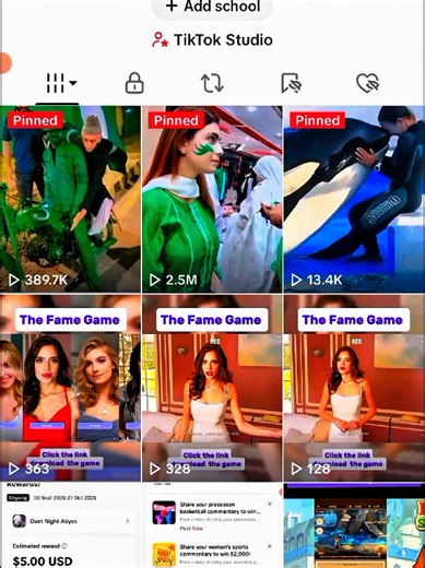 Gaming Incentive Program on TikTok