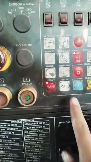 EX1004 M/c AT EMERGENCY ALARM II HOW TO REMOVE EMERGENCY ALARM IN CNC MACHINE II CNC ALARM
