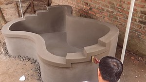 Build your own cement fish tank: Step-by-step