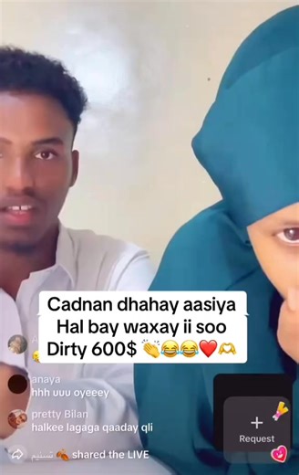 Gabar jecelkeda 600$ u dirtey gabarey waligaa jacelkaga lacag ma udirtey... | Abdullahi ANA