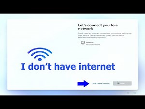 How to install Win11 without internet