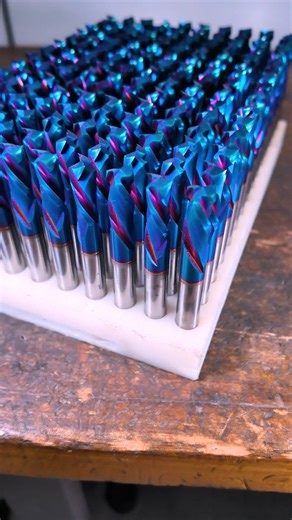 A behind the scenes look at how Amana Tool bits are made, this was such an incredible process to see in person! Starting from raw carbide, through precision grinding, inspection for accuracy, Spektra coating, and finally packaging. A full look at the process that turns raw material into a finished cutting tool, end to end. Check out the Amana Tool coated bits available from @toolstoday! | Toolstoday Router Bits and Saw Blades