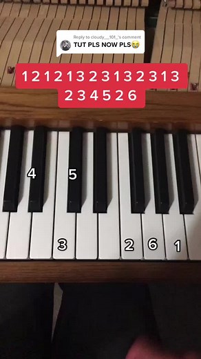 Easy Piano Songs with Numbers Instead of Notes