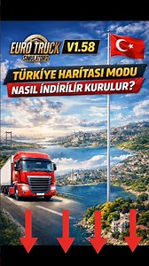 How to Download and Install the ETS 2 1.58 Türkiye Map Mod? 🇹🇷 | Quick Guide #shorts