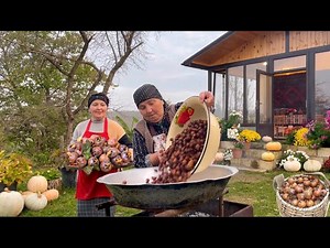 30 reactions | Life In The Village. Prepared Sweet and Sour Medlar Syrup. Shish kebab from Farel | AZERBAIJAN-Recipe | Facebook