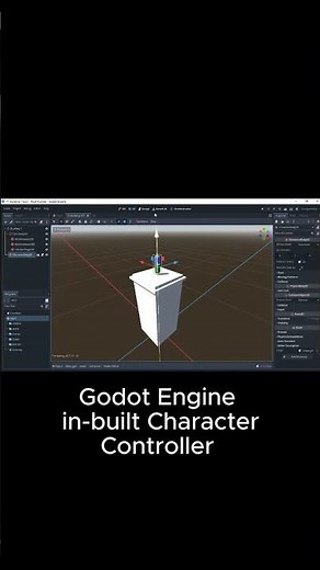 Godot 4 inbuilt character controller #godot #tutorial #gamedev