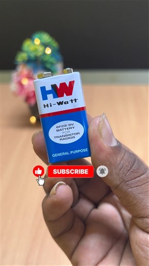 LED LIGHT WITH HW BATTERY/#diy #shortsfeed #project #shortsfeed #shorts