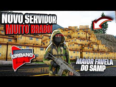 NOVO SERVIDOR URBANO RPG MUITO BRABO! (MAIOR FAVELA DO SAMP) - GTA ANDROID/PC