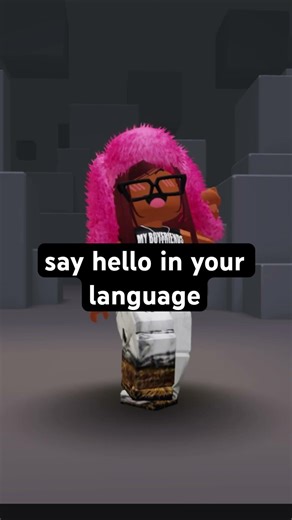 say hello in your language #roblox #rblx #robloxmemes #robloxedit #robloxfunny #robloxshorts