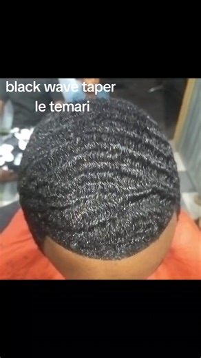 Black Wave Taper: Stylish Ethiopian Barber Techniques