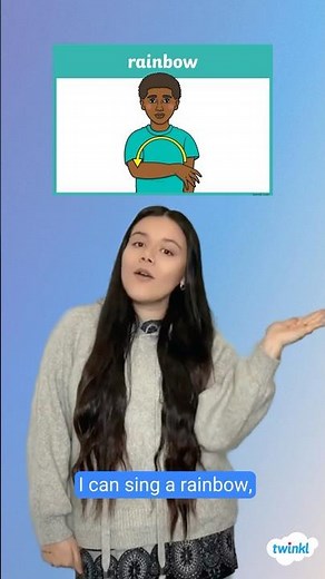 Learn I Can Sing a Rainbow in Auslan! ✨🌈