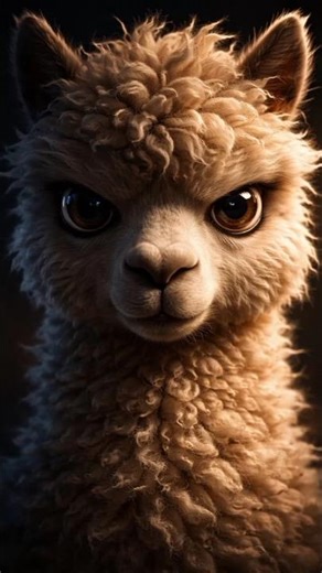 This Cute Animal Will Shock You… 🦙 #facts #pixarstyle #shorts #animals