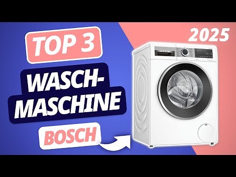 The best BOSCH WASHING MACHINE 2025 | TOP 3 Bosch washing machines in comparison