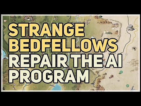 Repair the AI program Strange Bedfellows Fallout 76