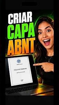 Criar Capa Abnt
