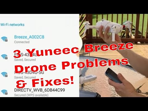 3 Big problems Yuneec Breeze Drone Fixed/ Solutions ☑️