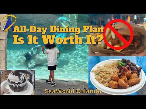 SeaWorld Orlando All-Day Dining Plan: Tips, & Overview