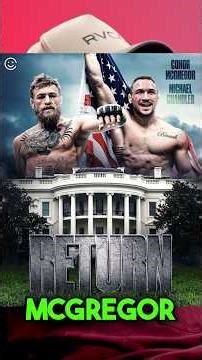 Michael Chandler Hints at Conor McGregor Fight | UFC White House Rumors