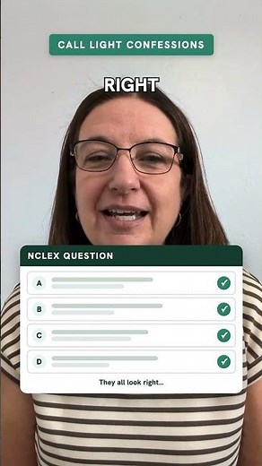 NCLEX Strategy: When All Four Answers Seem Right