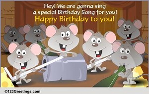 A Special Birthday Song!