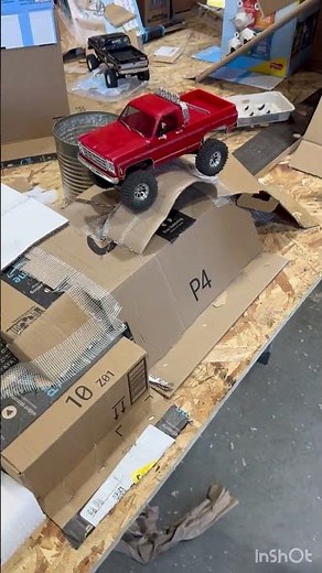 Upcycled #rccrawler course #traxxas #trx4m