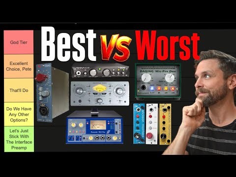 Don't Buy A Preamp Until You See This Tier List! (2025 Edition)