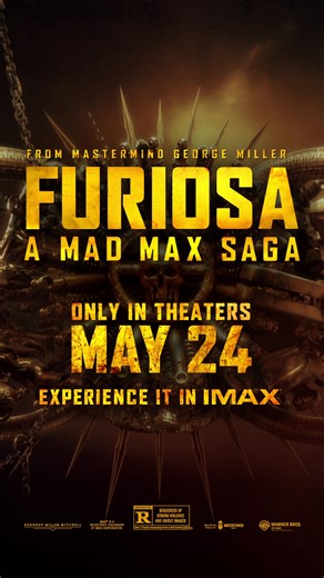 Fury is born. #Furiosa: A Mad Max Saga - Only in theaters May 24. | MAD MAX: FURIOSA