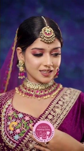 Royal Bridal Look 👑 | Professional Bridal Makeup | Sumi’s Makeup Zone