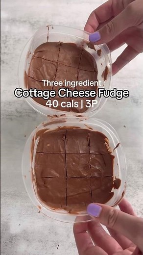 3 Ingredient Cottage Cheese Fudge (this recipe surprised me!)