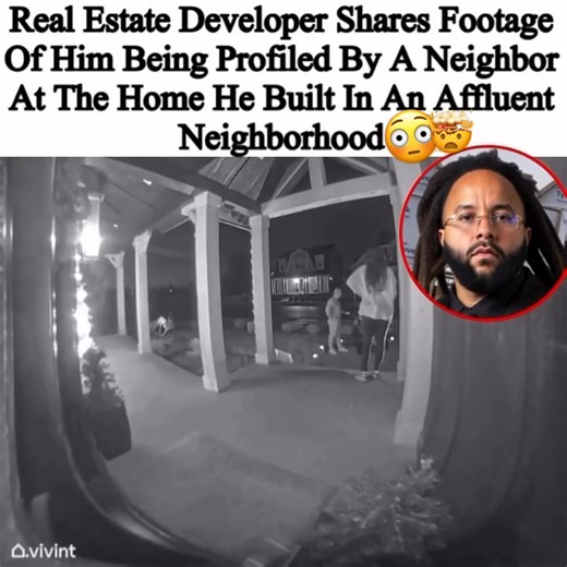 😥🤯 A successful real estate developer named Michael Jenkins, based out of Ohio recently shared footage of an incident where he was profiled after a neighbor claimed she was being followed by him. ___________________________________ In the video, a woman is seen standing near the door of Jenkin’s home with two adolescent children. As he pulled into his driveway, the woman asked if he lived there, to which Jenkins replied yes. However, she responded, “I don’t believe you.” The woman then began r
